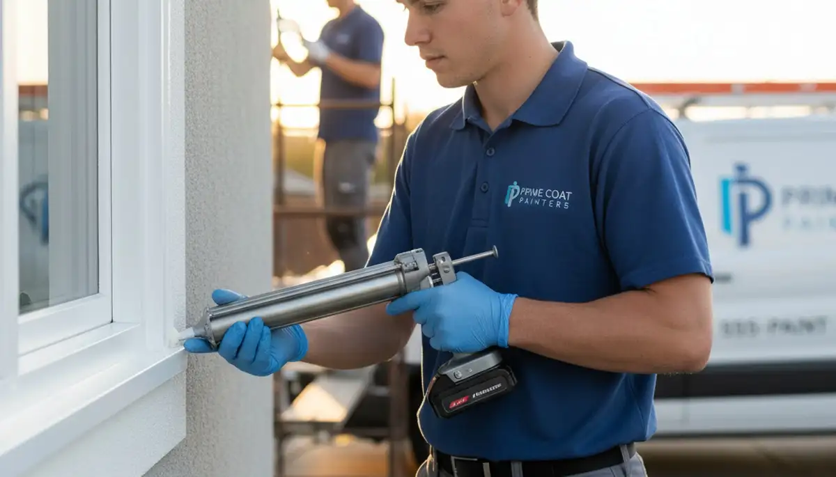 Professional caulking and sealing for house exteriors in Reading, MA by local painting experts