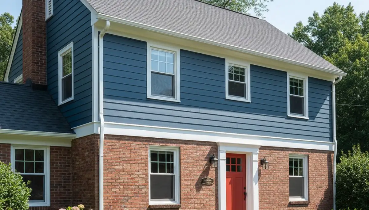 Freshly painted home exterior in Reading, MA with smooth, durable finish by professional house painters