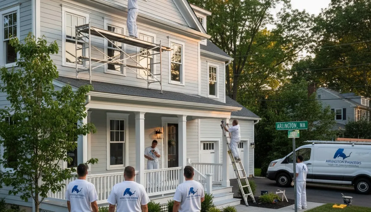 Professional house painters serving Reading, MA for interior and exterior painting services