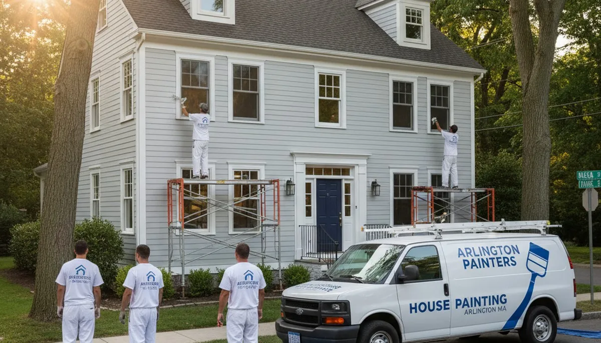 Professional house painting service in Reading, MA for residential interior and exterior projects