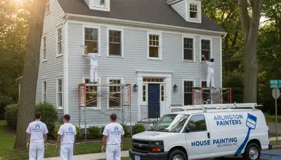 Professional house painting service in Reading, MA for residential interior and exterior projects