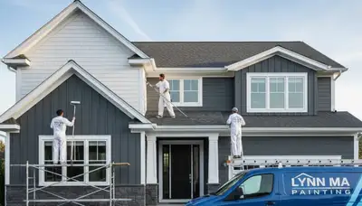 Professional house painting services in Reading MA by expert local painters