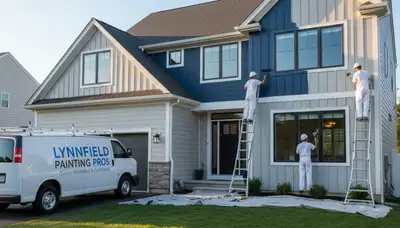 House painters in Reading, MA providing professional exterior and interior painting services