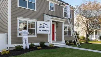 Professional house painters in Reading MA providing expert exterior and interior painting services
