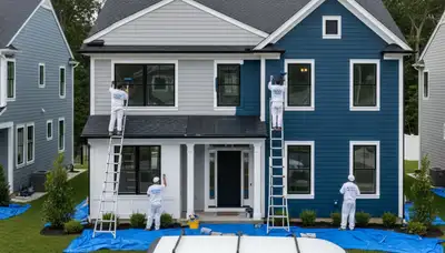 House painters serving Reading, MA with professional interior and exterior painting services