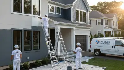 House painting service in Reading, MA by paintersreadingma.com