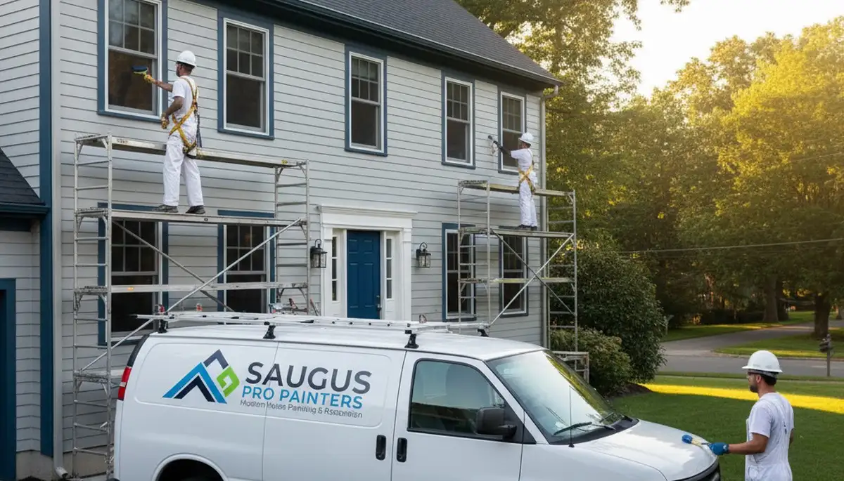 House painters in Reading, MA providing professional interior and exterior painting services