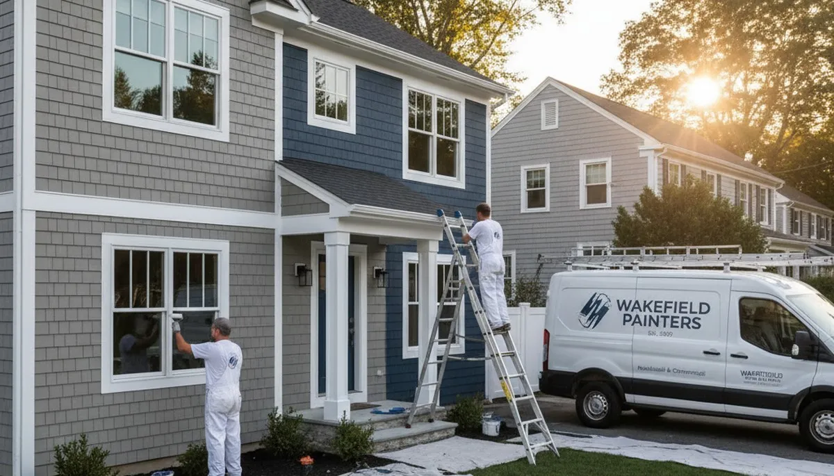 House painters in Reading, MA delivering professional interior and exterior painting services