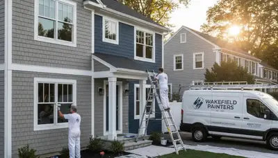 House painters in Reading, MA delivering professional interior and exterior painting services