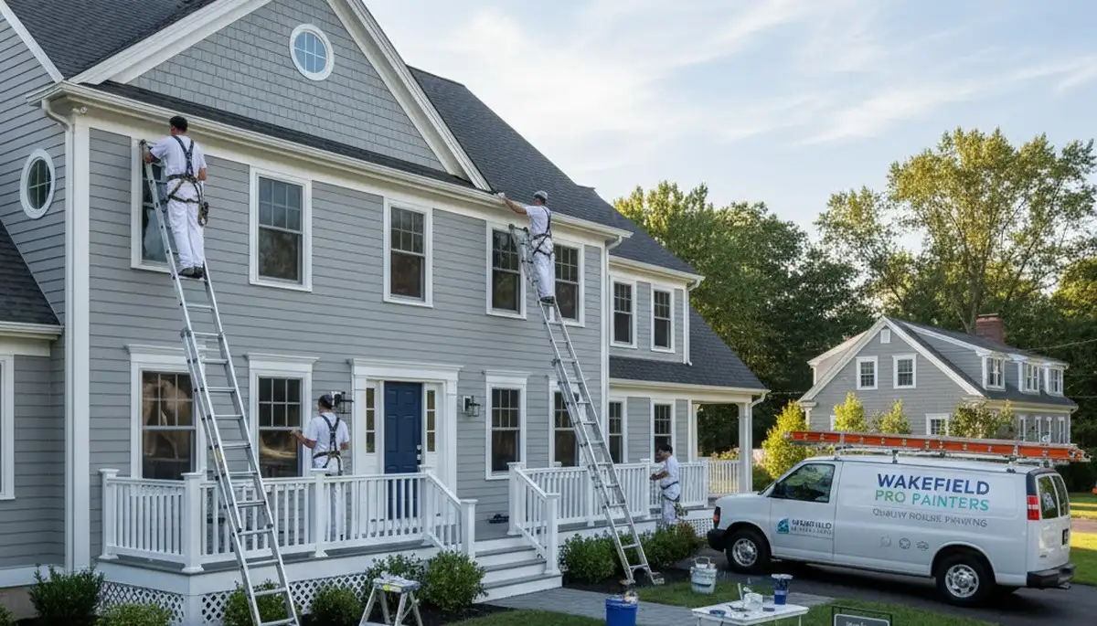 House painters serving Reading, MA for interior and exterior painting services