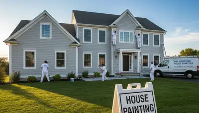 Professional house painting services in Reading MA by experienced residential painters